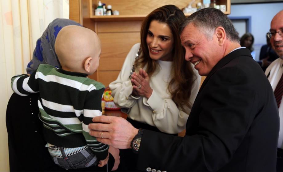  His Majesty King Abdullah The Second's Birthday Visit to KHCC